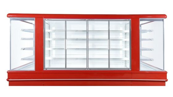Refrigeratore aperto refrigerato di Multideck del supermercato verticale